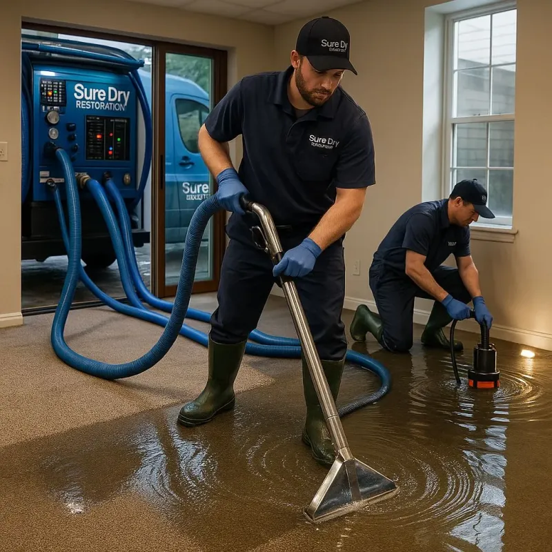 Water Extraction and Removal process in Mission Hills, KS